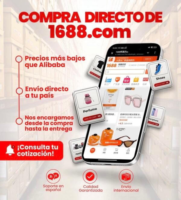 Compras en 1688 y Taobao